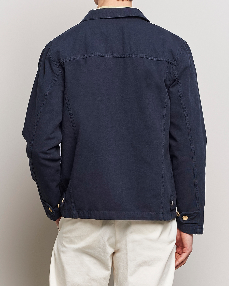 Uomini | Camicie | Armor-lux | Veste Pecheur Heritage Overshirt Deep Marine