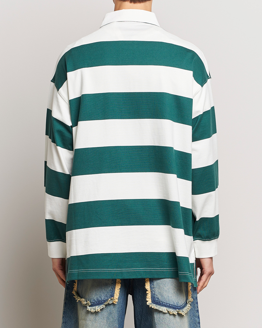 Uomini |  | Moncler Genius | Long Sleeve Rugby White/Green