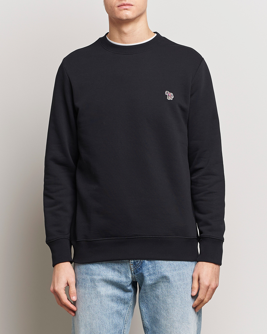 Uomini | PS Paul Smith | PS Paul Smith | Zebra Organic Cotton Sweatshirt Black