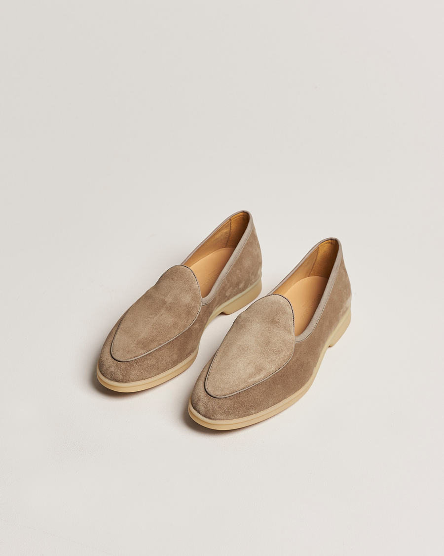 Uomini |  | Baudoin & Lange | Stride Loafers Taupe Suede