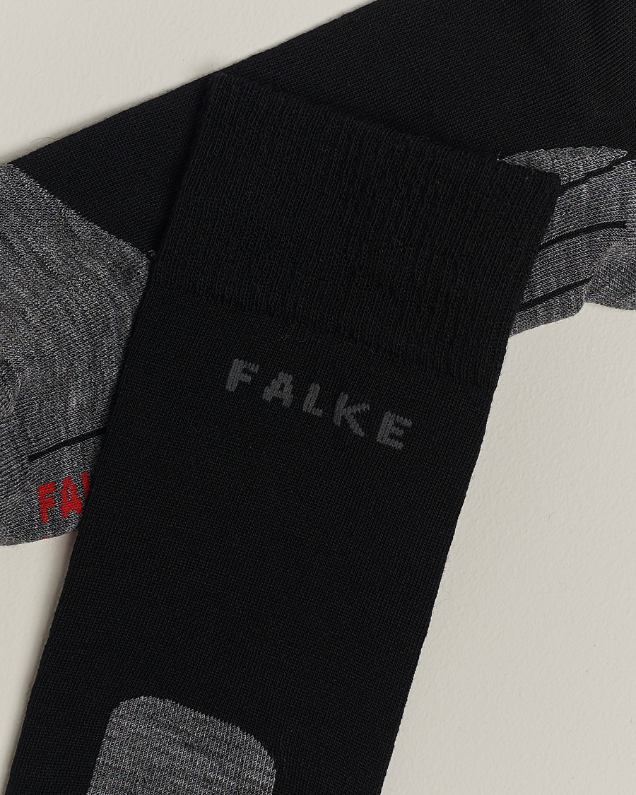 Uomini | Biancheria intima | Falke Sport | Falke TK5 Wander Trekking Socks Black Mix