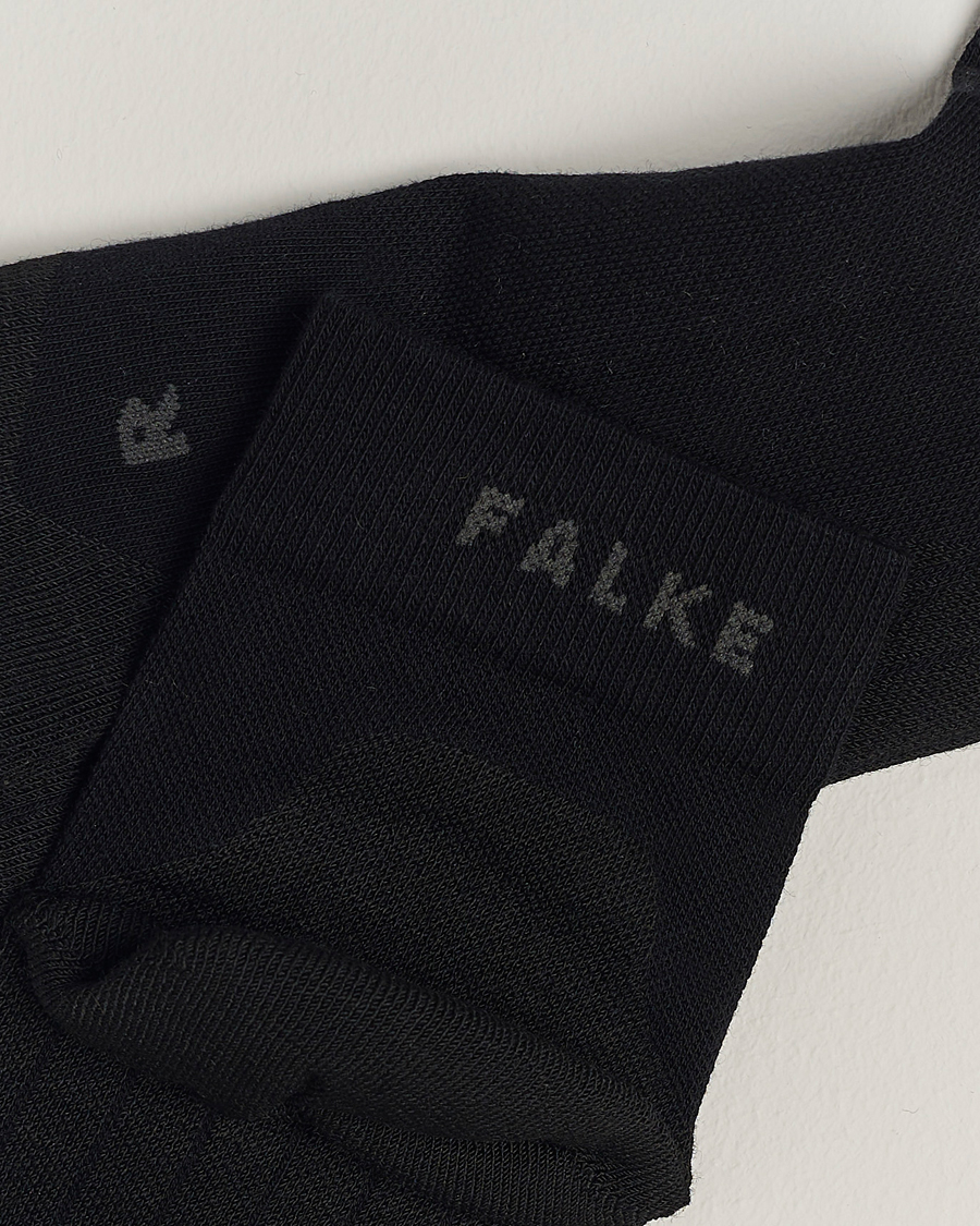 Uomini | Abbigliamento | Falke Sport | Falke GO2 Short Golf Socks Black