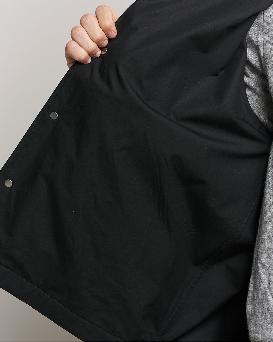 Uomini | Giacche | Jil Sander | Back Printed Coach Jacket Black