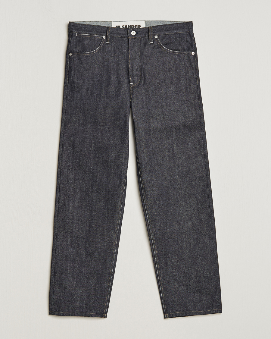 Uomini | Jeans | Jil Sander | Regular Fit 5-Pocket Denim Dark Indigo