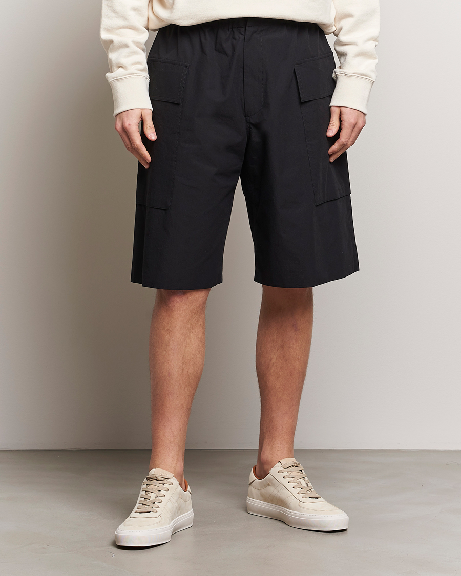 Uomini | Jil Sander | Jil Sander | Relaxed Fit Drawstring Shorts Black