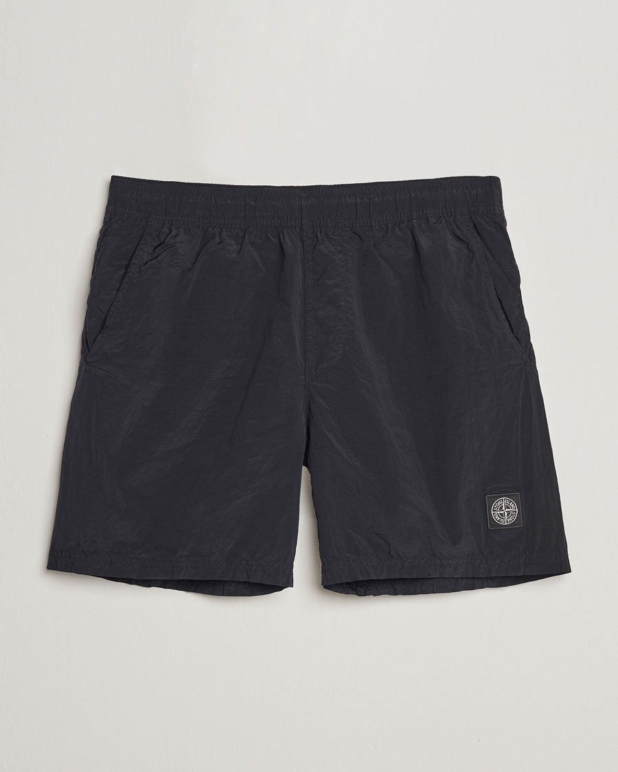 Uomini | Costumi da bagno | Stone Island | Nylon Metal Econyl Swimshorts Black