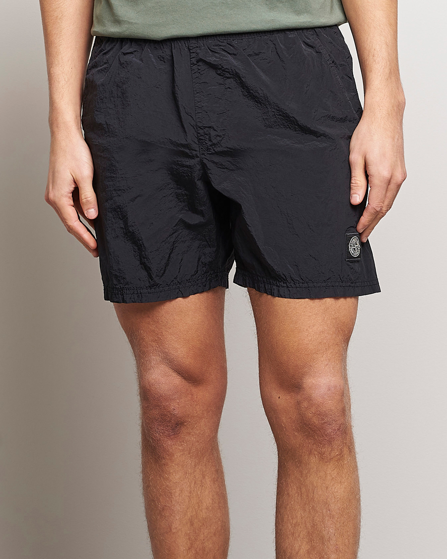 Uomini | Costumi da bagno | Stone Island | Nylon Metal Econyl Swimshorts Black