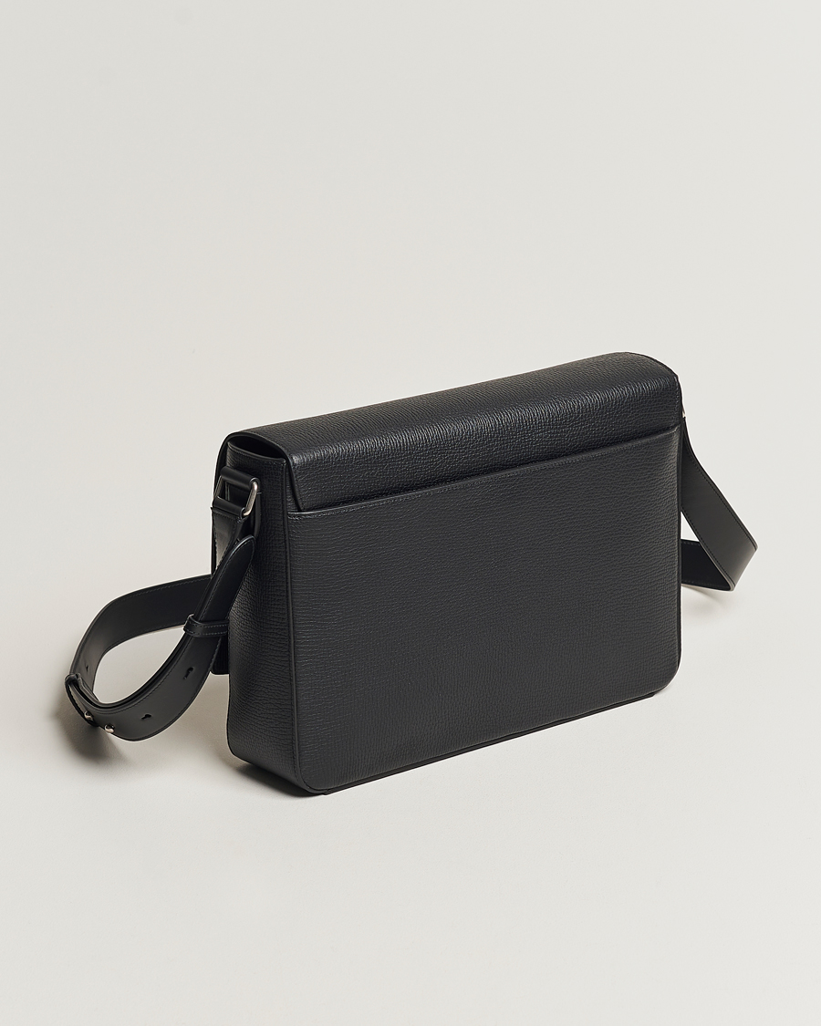 Uomini | Smythson Ludlow Messenger Bag Black | Smythson | Ludlow Messenger Bag Black
