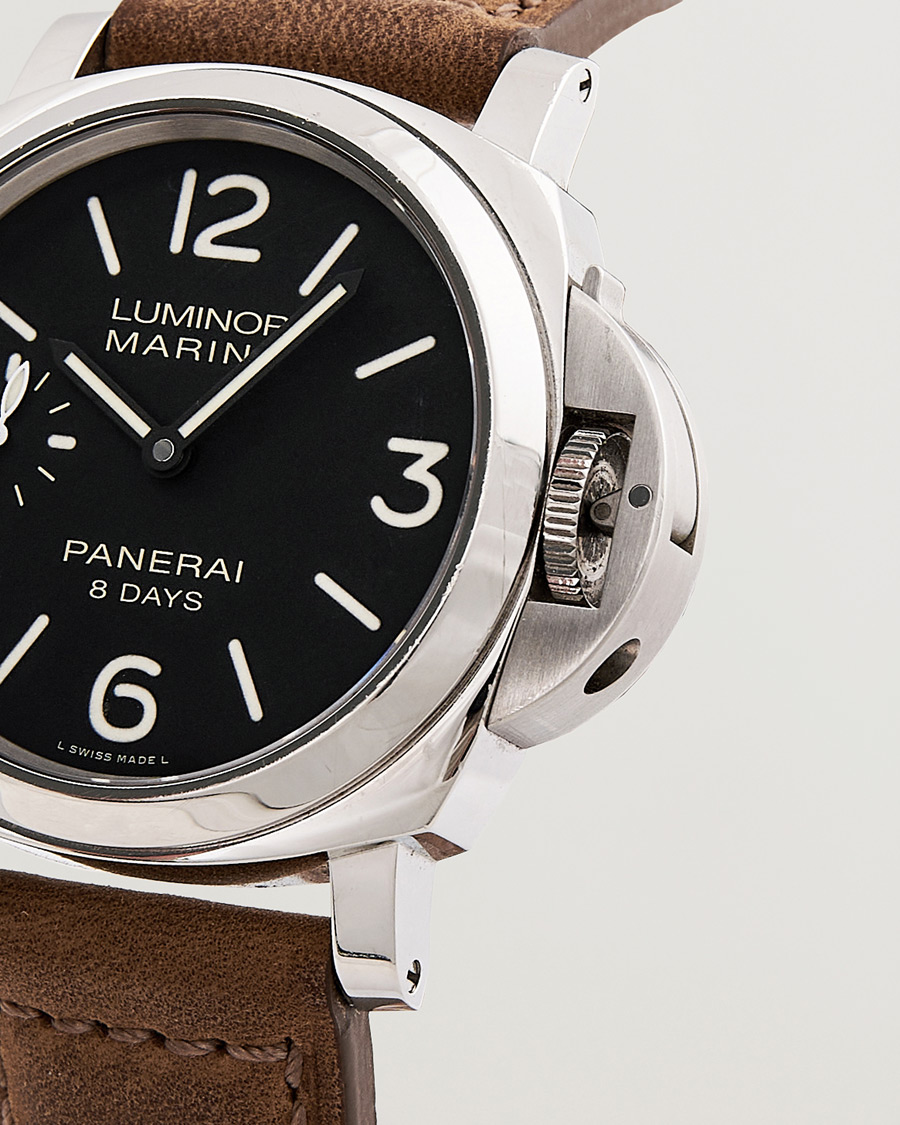 Uomini | Panerai Pre-Owned Luminor Marina 8 Days 00510 Silver | Panerai Pre-Owned | Luminor Marina 8 Days 00510 Silver
