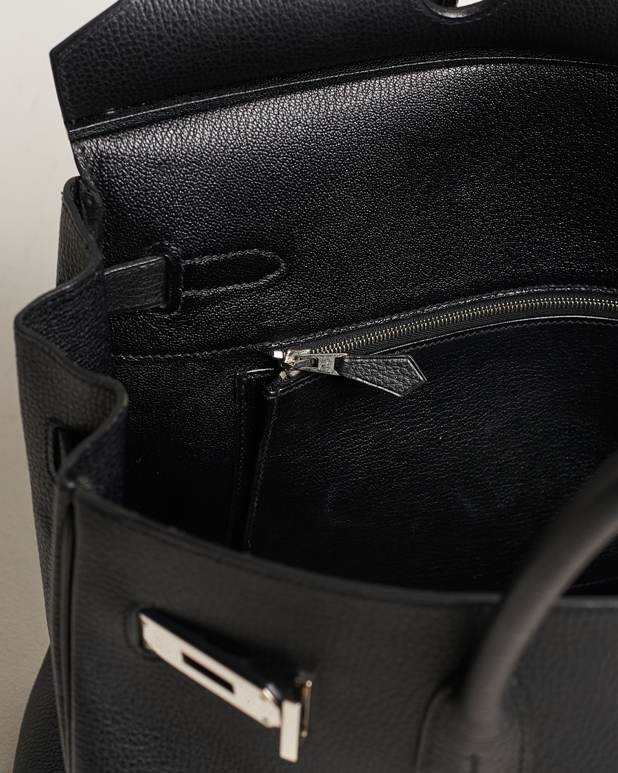 Uomini | Hermès Pre-Owned Birkin Bag 35 Togo Black | Hermès Pre-Owned | Birkin Bag 35 Togo Black