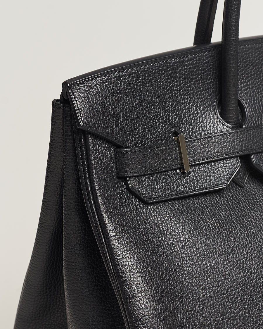 Uomini | Hermès Pre-Owned Birkin Bag 35 Togo Black | Hermès Pre-Owned | Birkin Bag 35 Togo Black
