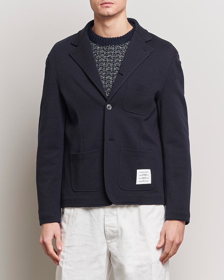 Uomini | Abbigliamento | Thom Browne | Wool Sport Coat Navy