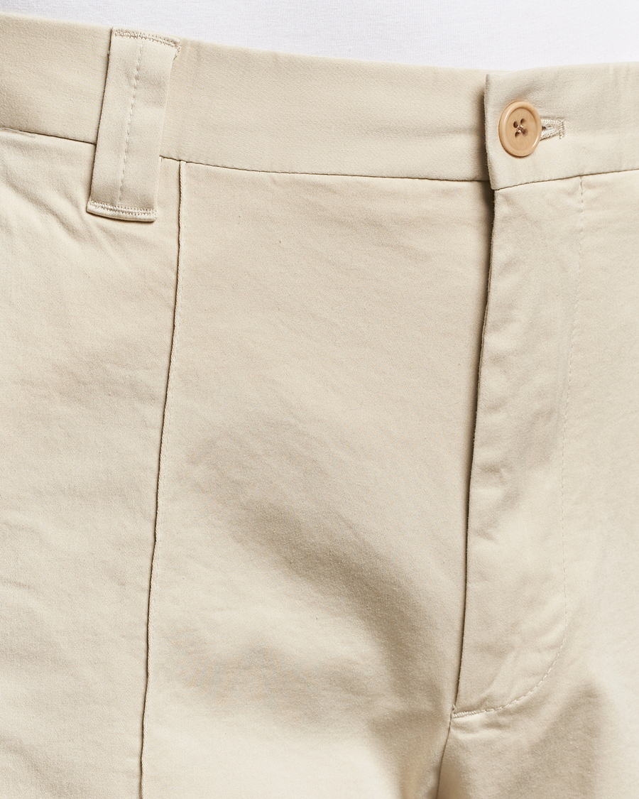 Uomini | Pantaloni | NN07 | Tauber Pleated Trousers Ecru