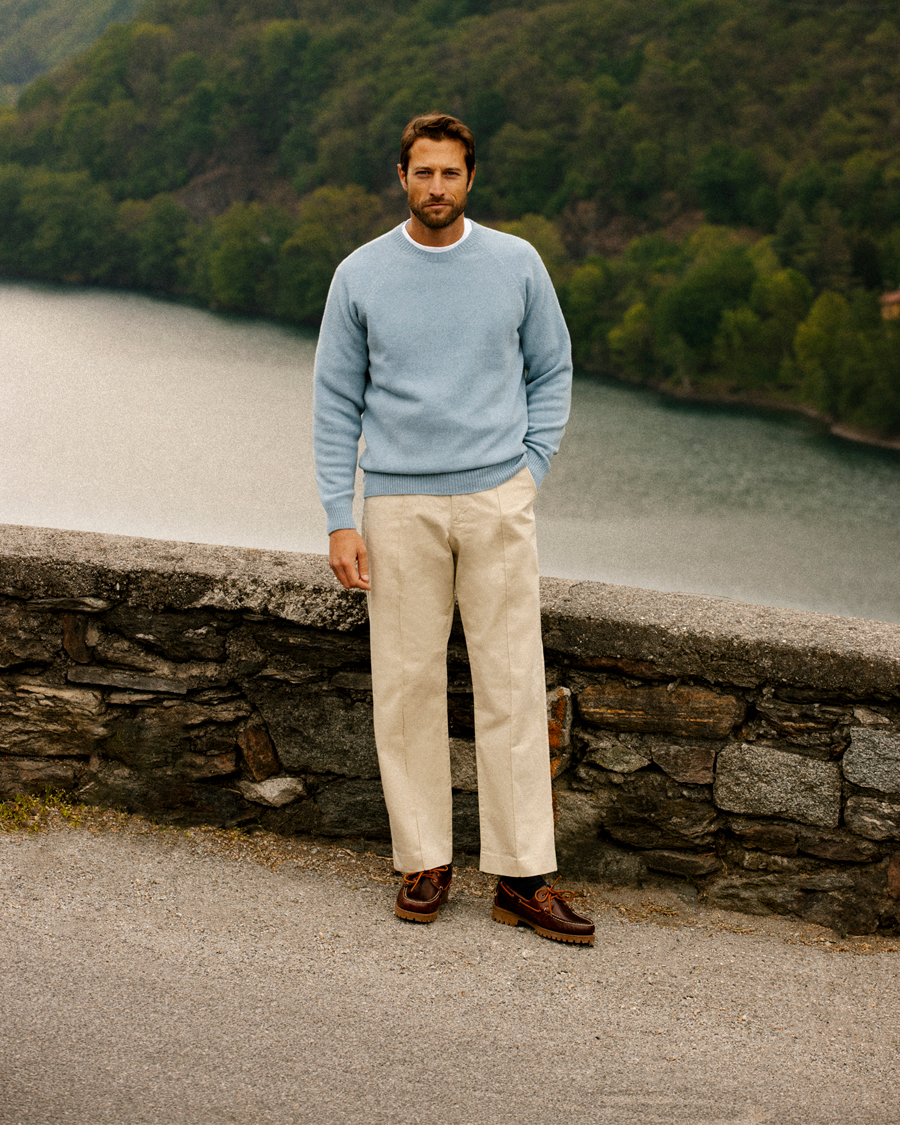 Uomini | Pantaloni | NN07 | Tauber Pleated Trousers Ecru