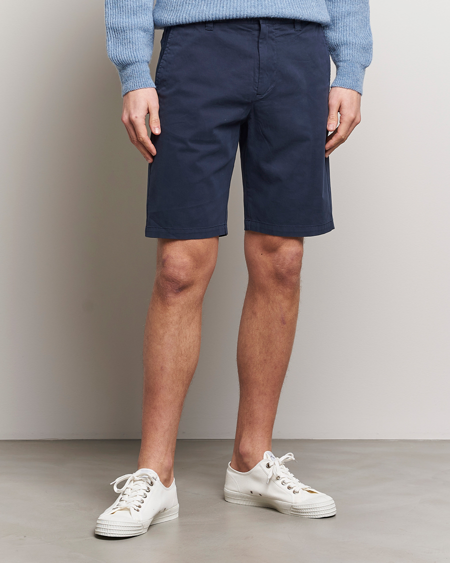 Uomini |  | NN07 | Crown Shorts Navy Blue