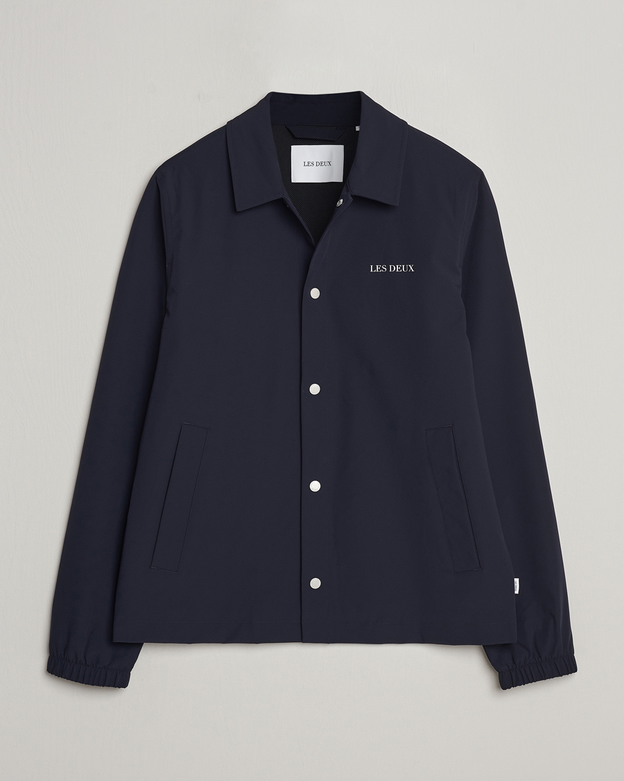Uomini | Giacche | LES DEUX | Idris Coach Jacket Dark Navy