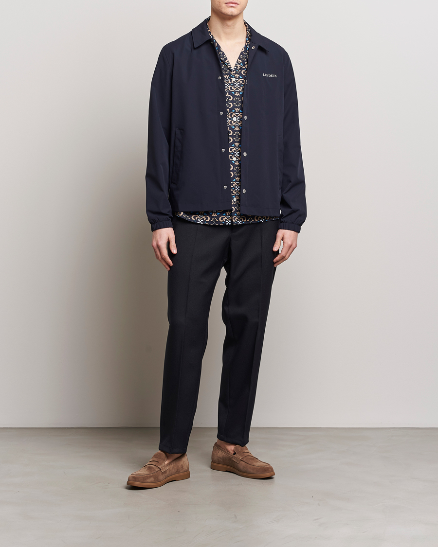 Uomini | Giacche | LES DEUX | Idris Coach Jacket Dark Navy