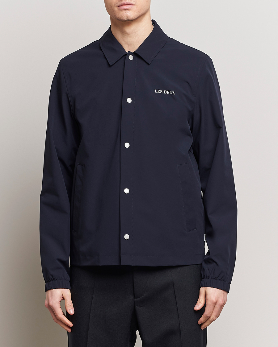 Uomini | Giacche | LES DEUX | Idris Coach Jacket Dark Navy