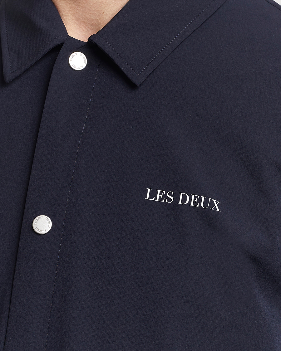 Uomini | Giacche | LES DEUX | Idris Coach Jacket Dark Navy