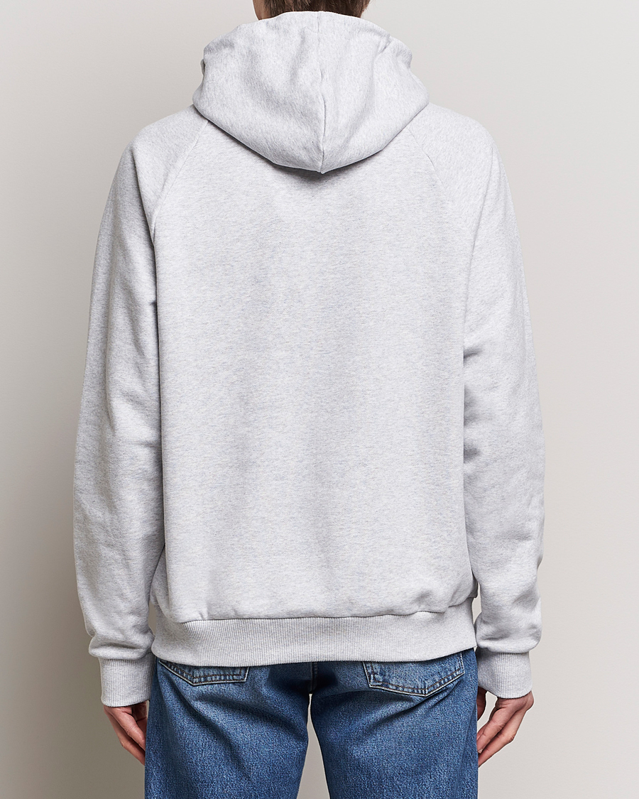 Uomini | Maglieria | LES DEUX | University Hoodie Snow Melange
