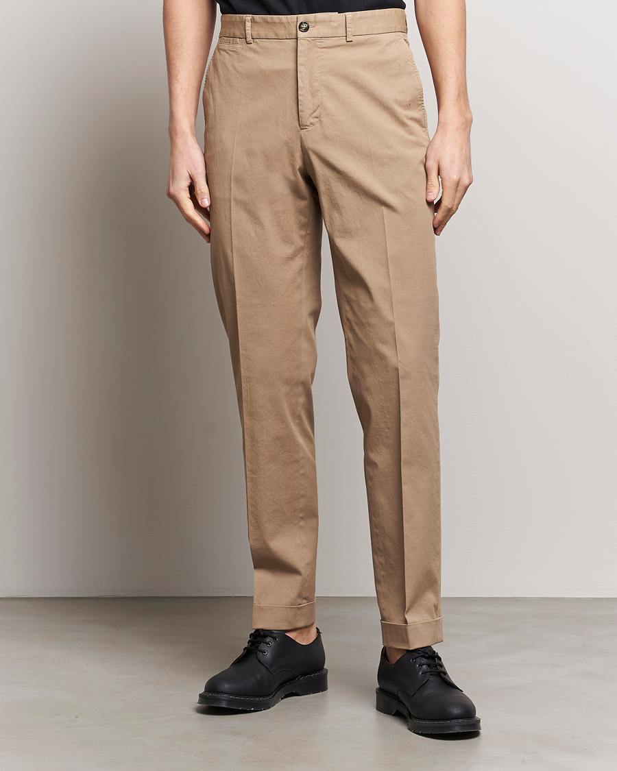 Uomini |  | J.Lindeberg | Lois Garment Dye Pants Batique Khaki