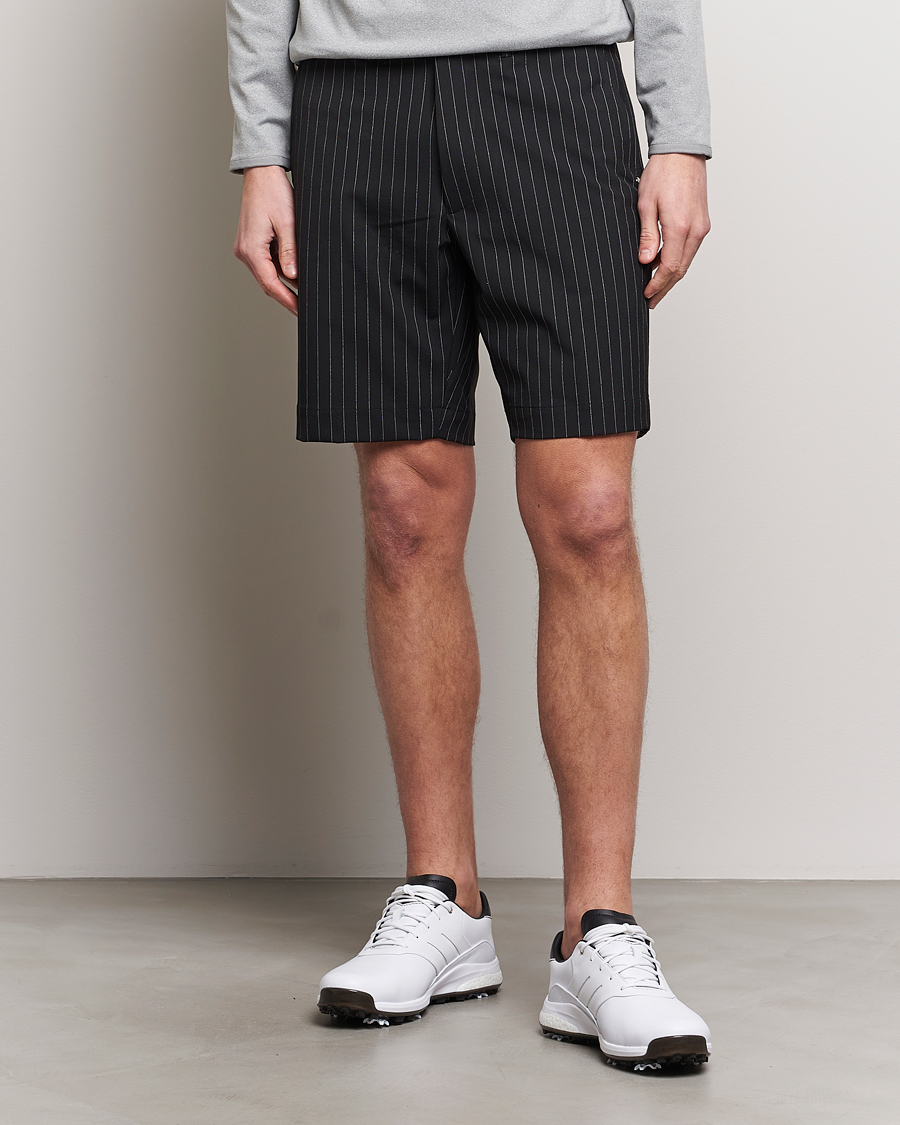 Uomini | Pantaloncini | RLX Ralph Lauren | Tailored Golf Shorts Black Pinstripe