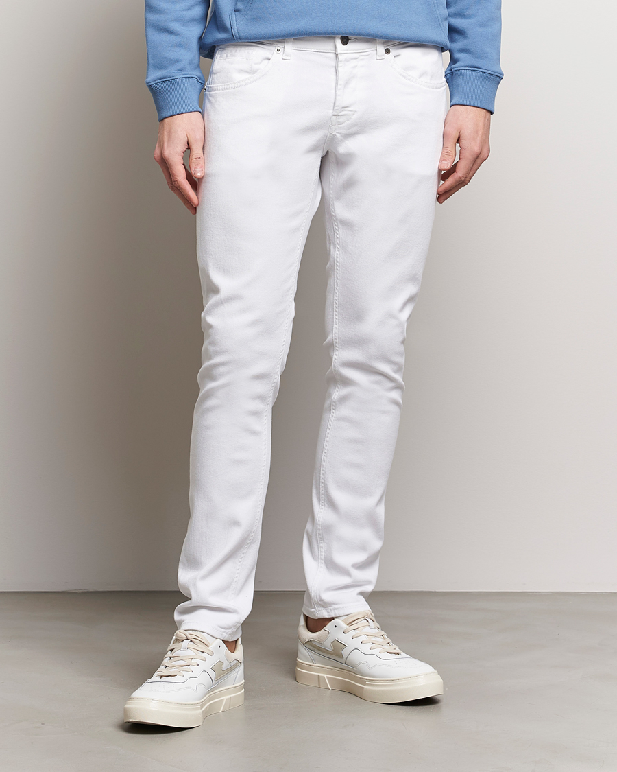 Uomini | Dondup | Dondup | George Bullstretch Jeans White