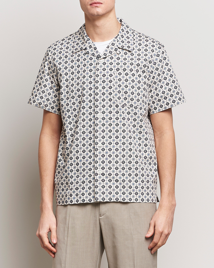 Uomini | Vendita | A.P.C. | Lloyd Printed Resort Shirt Off White