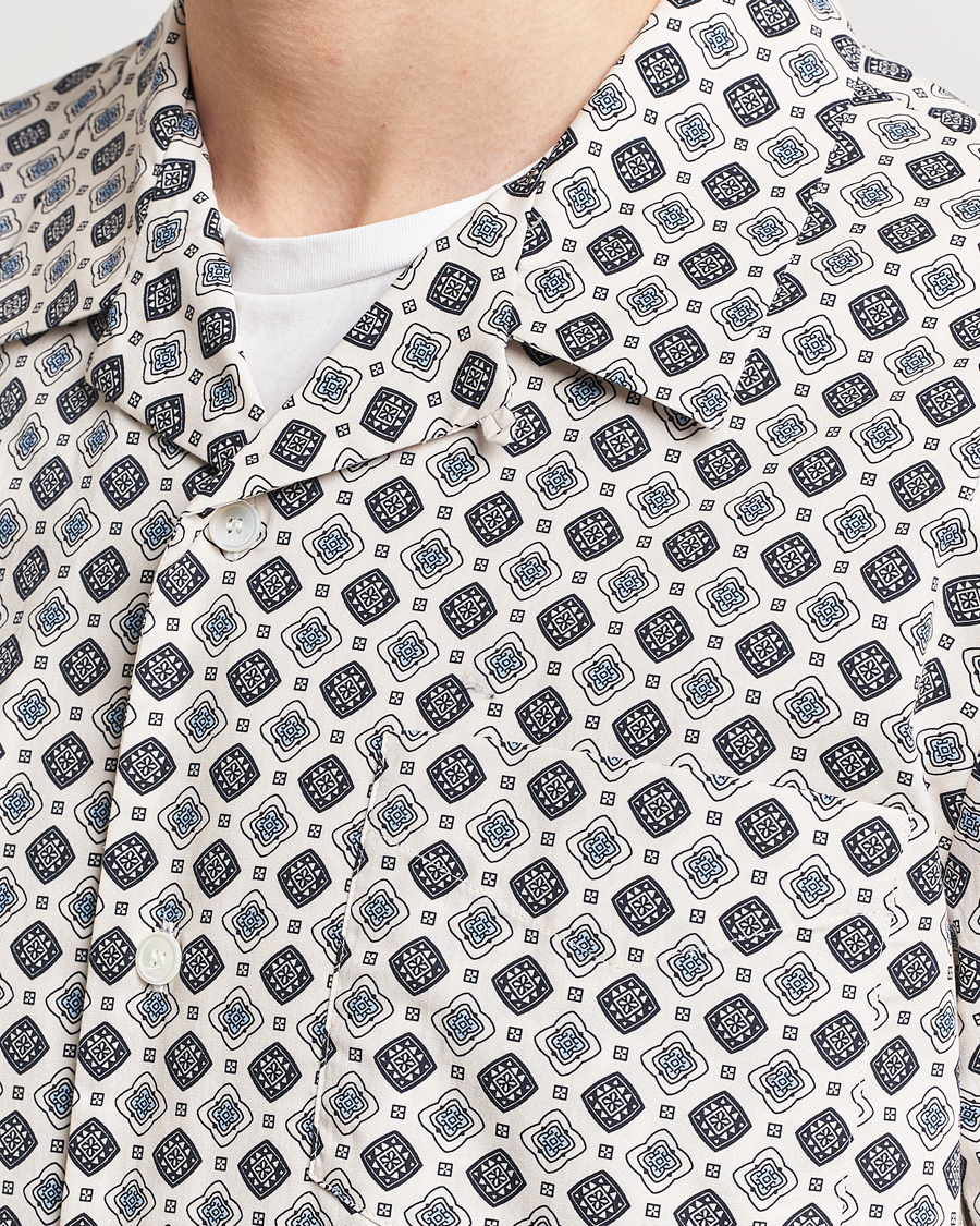 Uomini | Camicie | A.P.C. | Lloyd Printed Resort Shirt Off White