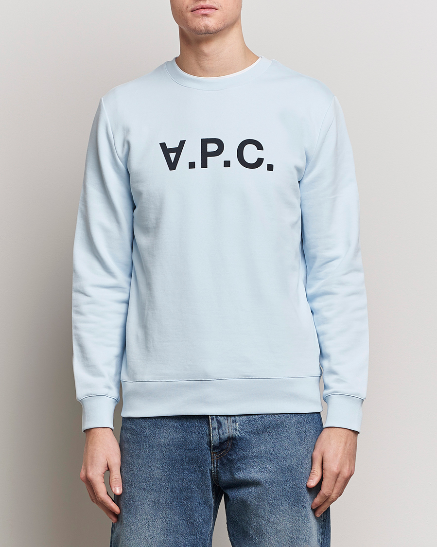 Uomini |  | A.P.C. | VPC Sweatshirt Light Blue