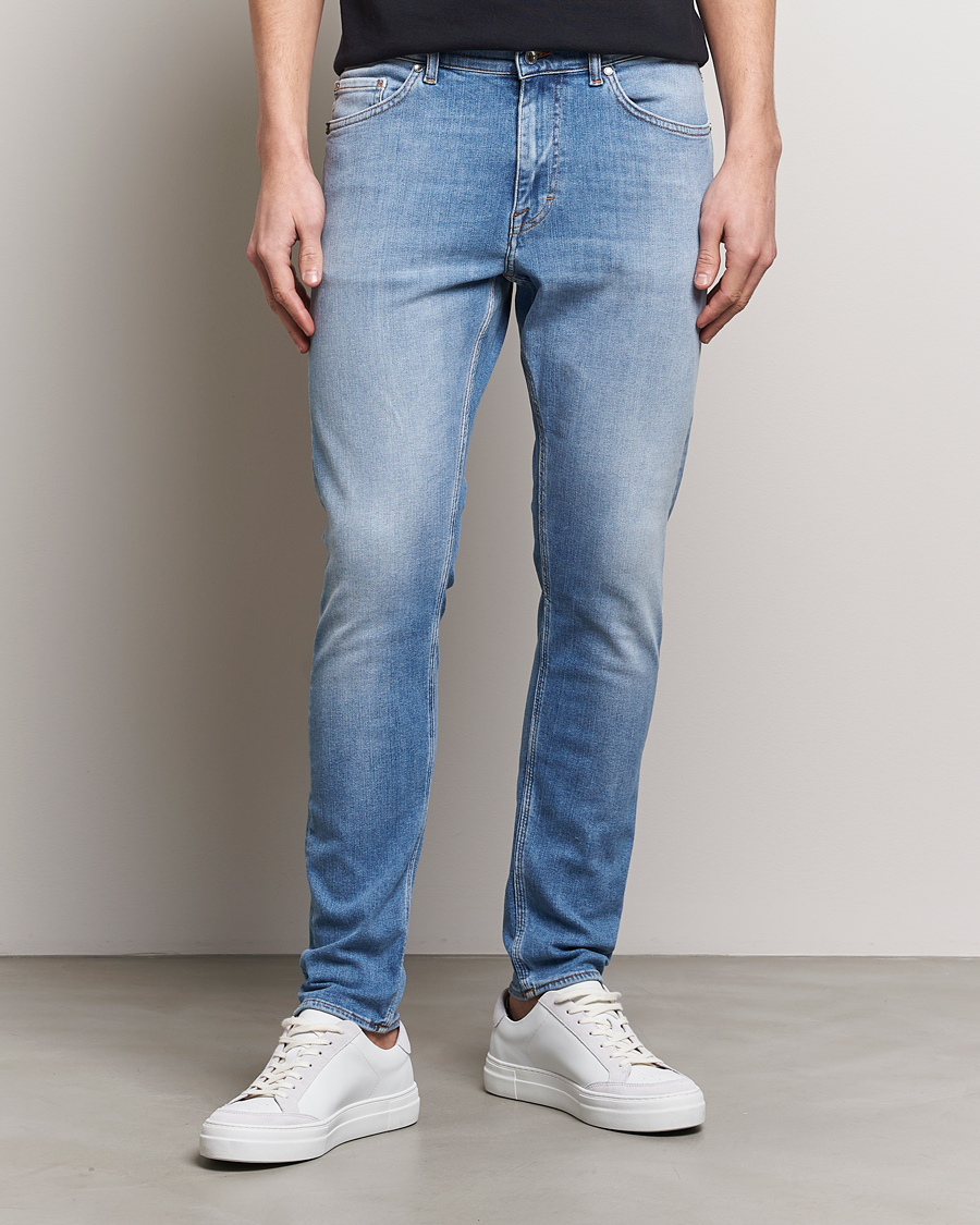 Uomini | Slim fit | Tiger of Sweden | Evolve Jeans Light Blue