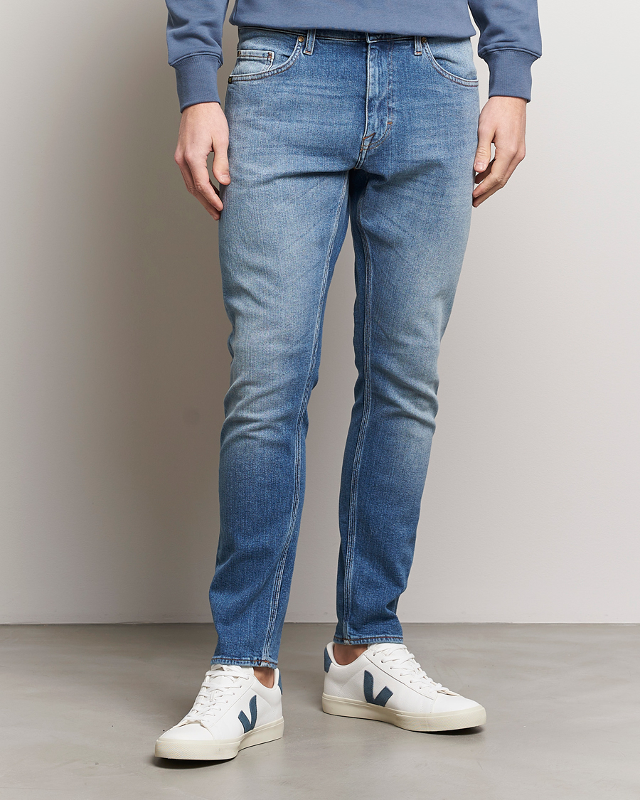 Uomini | Tapered fit | Tiger of Sweden | Pistolero Jeans Light Blue