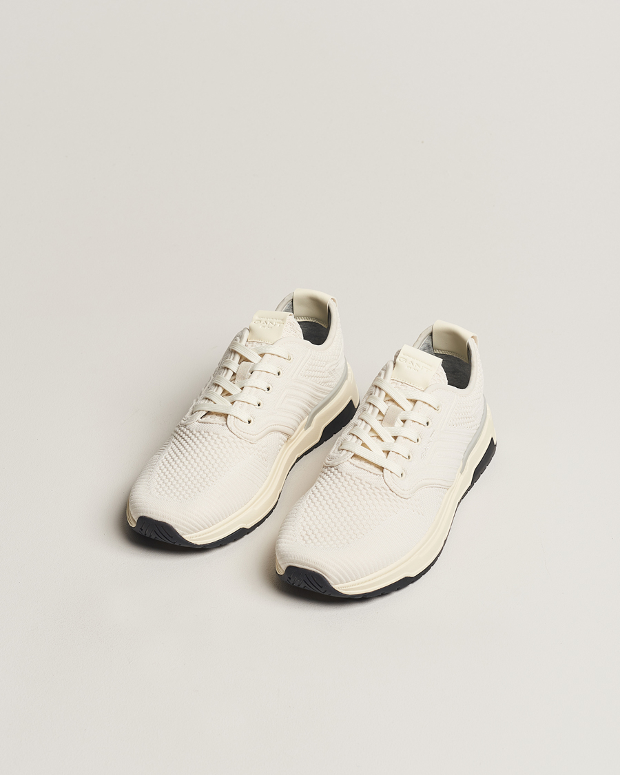 Uomini | GANT Jeuton Mesh Sneaker Off White | GANT | Jeuton Mesh Sneaker Off White