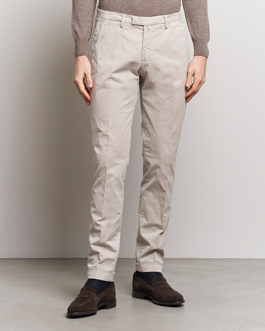 Uomini |  | Briglia 1949 | Slim Fit Cotton Stretch Chinos Beige