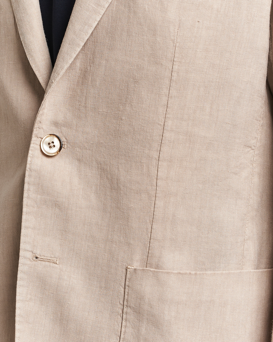 Uomini | Blazers | L.B.M. 1911 | Jack Regular Fit Linen Blazer Sand