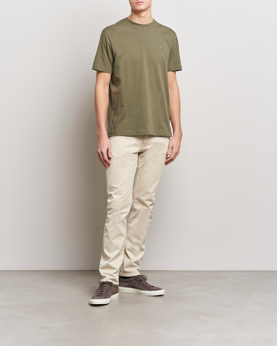 Uomini | Pantaloni | GANT | Hayes Desert Jeans Silky Beige