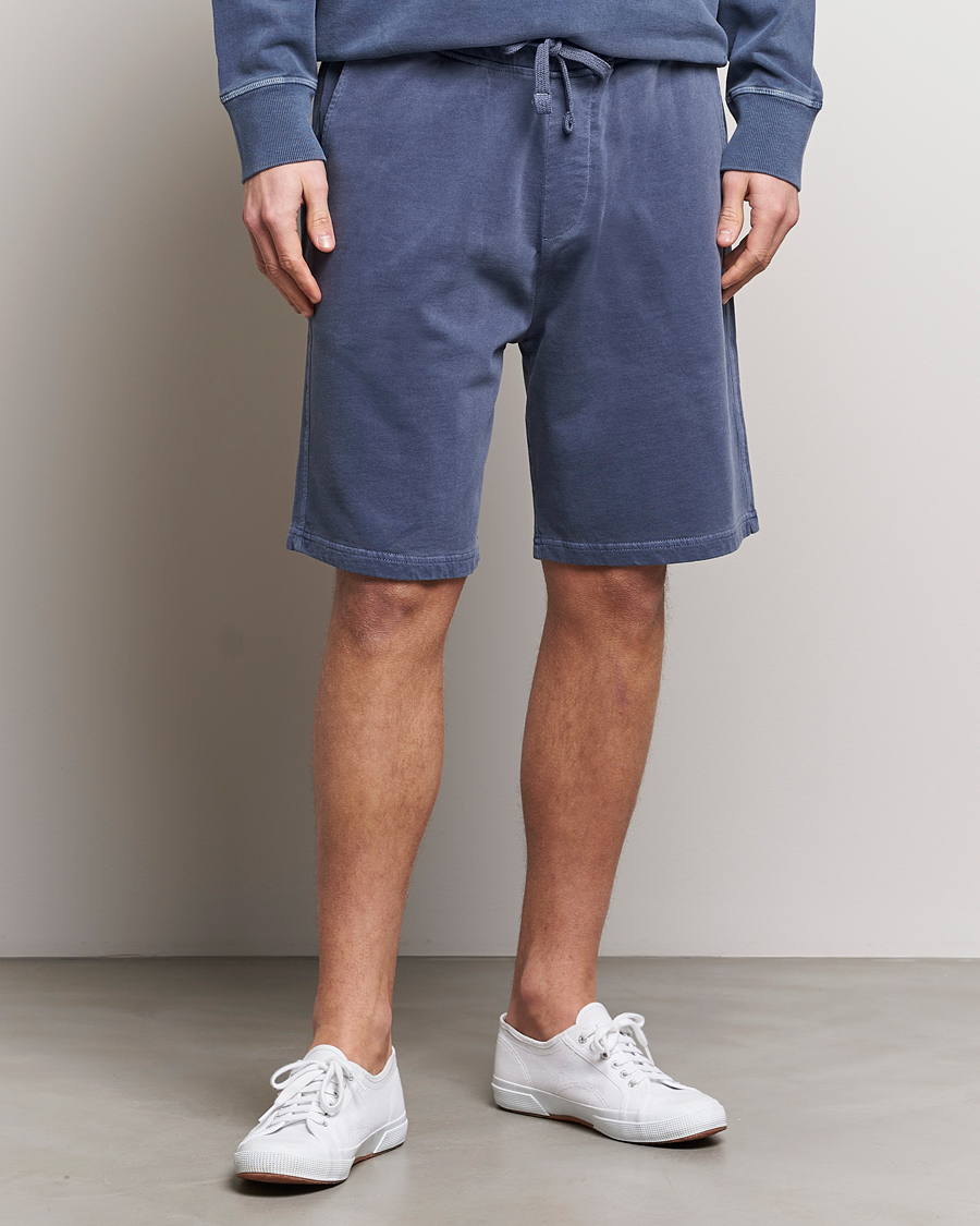 Uomini | Pantaloncini da ginnastica | GANT | Sunbleached Sweatshorts Dusty Blue Sea