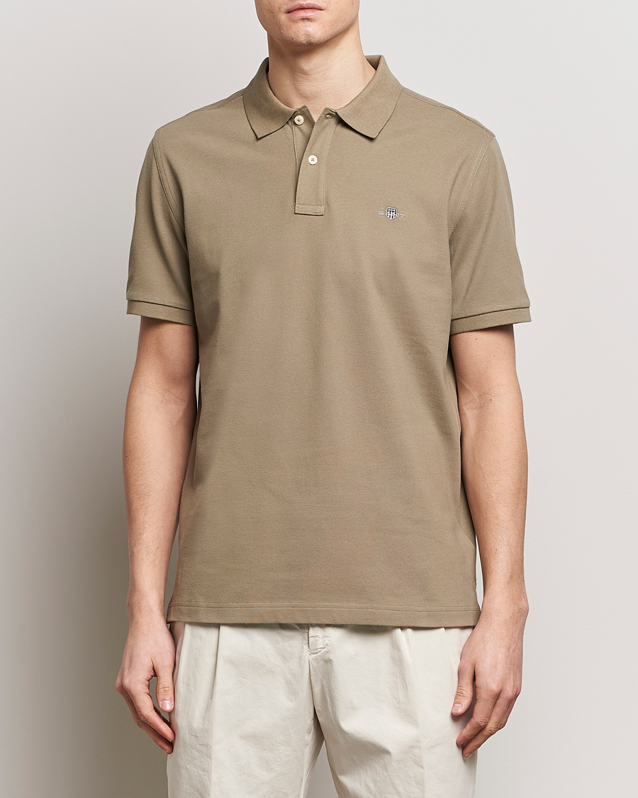 Uomini | Polo | GANT | The Original Polo Dried Clay