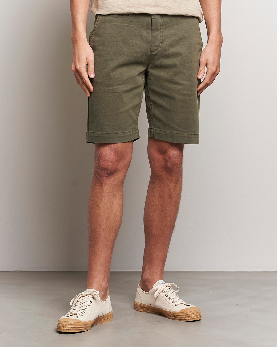 Uomini | Morris | Morris | Jeffrey Chino Shorts Olive