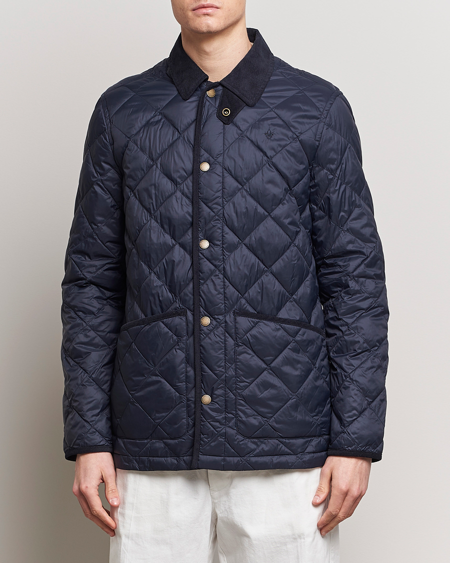 Uomini | Giacche | Morris | Winston Quilted Jacket Old Blue