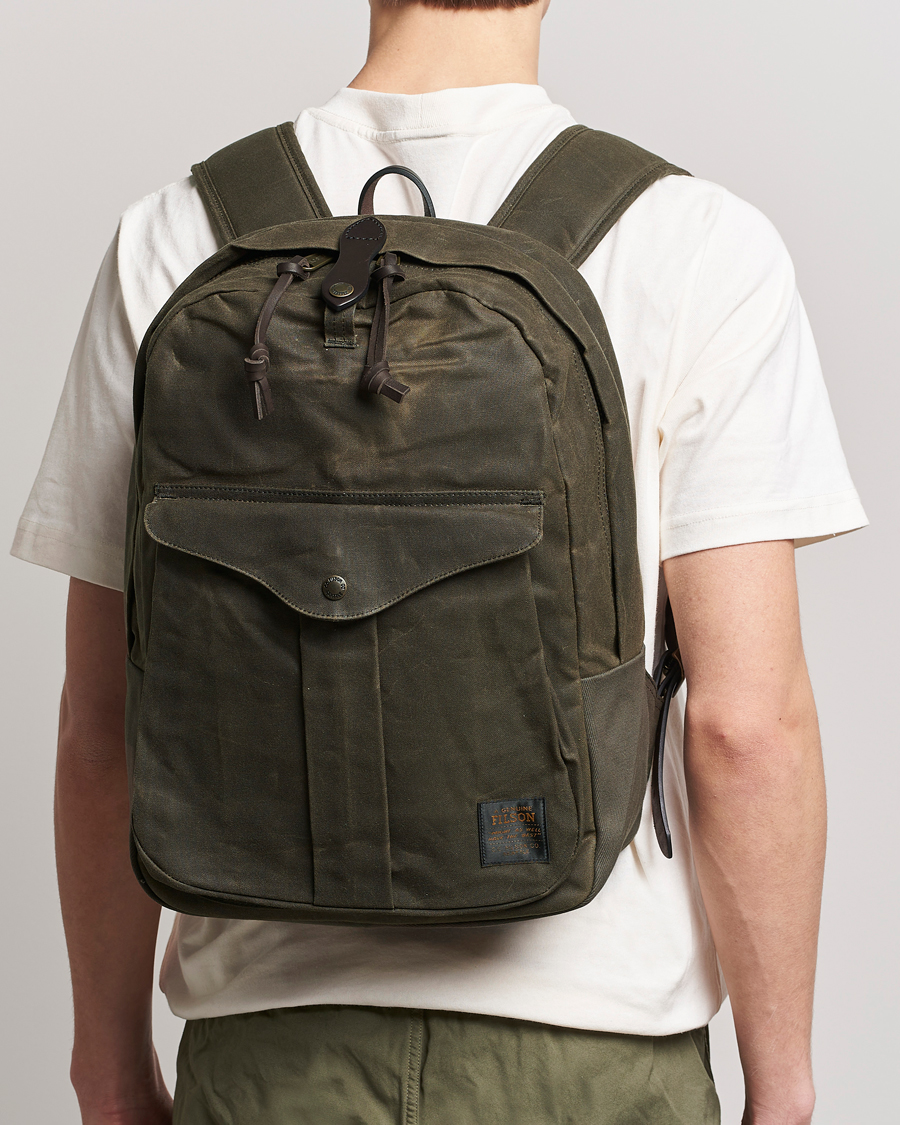 Uomini | Outdoor | Filson | Journeyman Backpack Otter Green