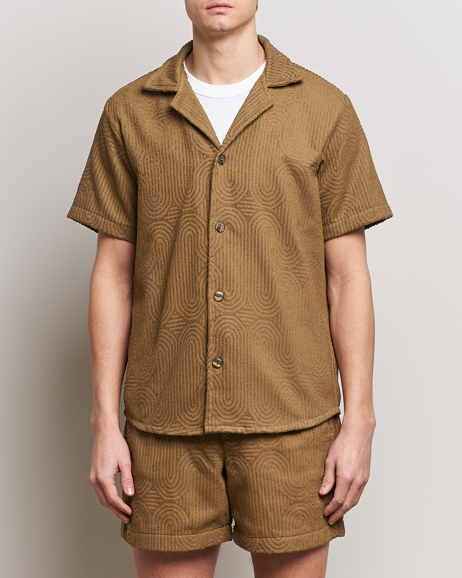 Uomini | OAS | OAS | Terry Cuba Short Sleeve Shirt Zabyrinth