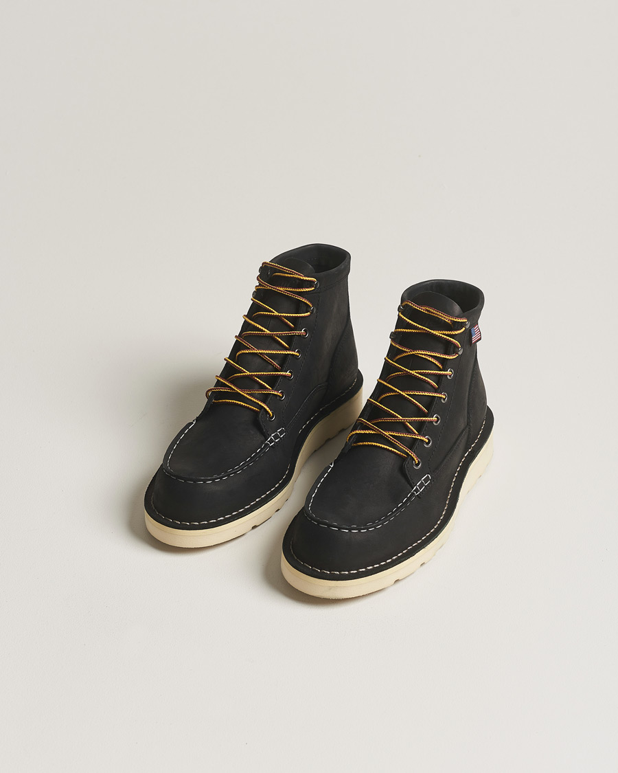 Uomini | Stivali con lacci | Danner | Bull Run Leather Moc Toe Boot Black