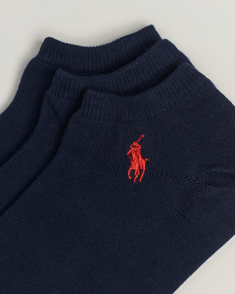 Uomini | Polo Ralph Lauren | Polo Ralph Lauren | 3-Pack Ghost Sock Navy