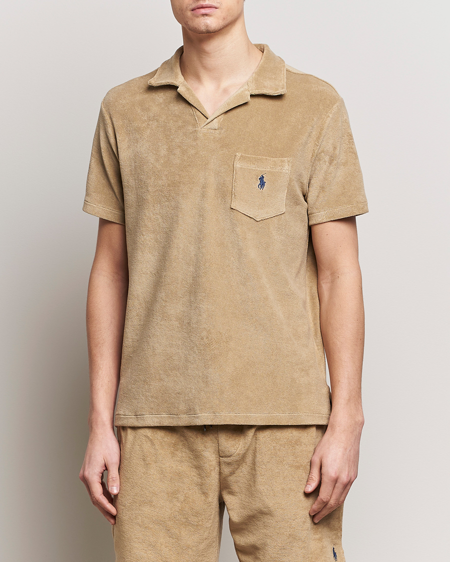 Uomini |  | Polo Ralph Lauren | Cotton Terry Polo Coastal Beige