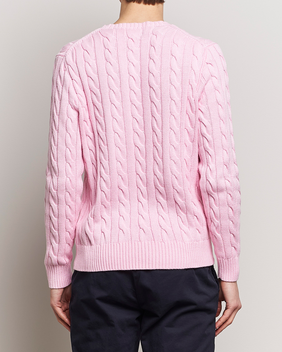 Uomini | Maglieria | Polo Ralph Lauren | Cotton Cable Pullover Carmel Pink