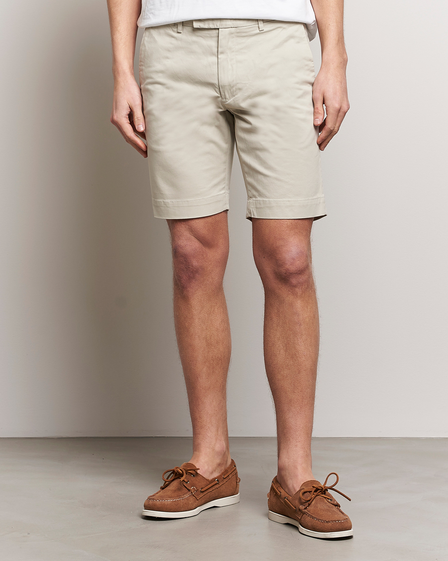 Uomini | 30% di sconto | Polo Ralph Lauren | Tailored Slim Fit Shorts Classic Stone