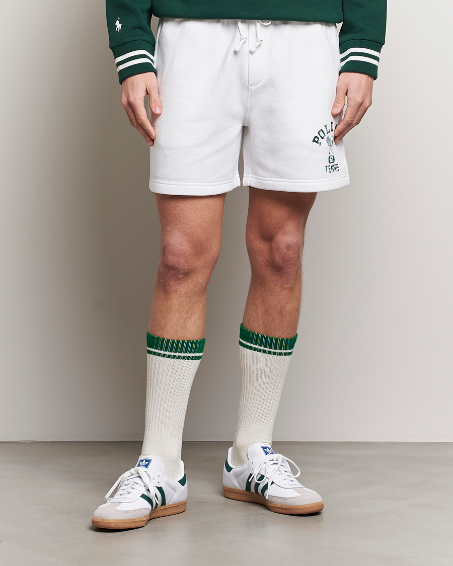 Uomini | Pantaloncini | Polo Ralph Lauren | Wimbledon Athletic Shorts Ceramic White