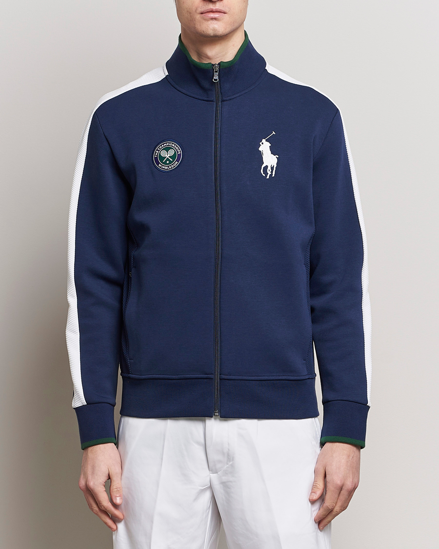 Uomini |  | Polo Ralph Lauren | Wimbledon Full Zip Sweater Refined Navy