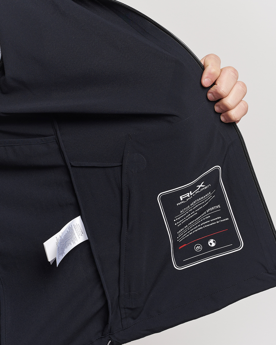 Uomini | Giacche | RLX Ralph Lauren | Performance Hooded Jacket Polo Black